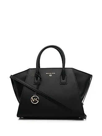 Michael Kors Black Ginny Leather Crossbody Bag at FORZIERI