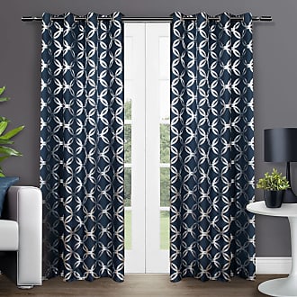 Grey 54x84 Exclusive Home Curtains Skylar Light Filtering Grommet Top Curtain Panels