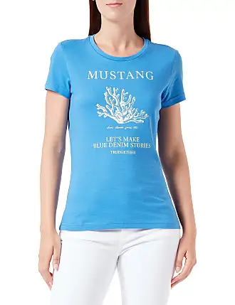 T-Shirts in Blau von Mustang Jeans ab 9,05 € | Stylight