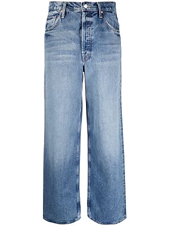 Donna Taglia: W27 Miinto Donna Abbigliamento Vestiti Vestiti di jeans Ultra High-Rise Stove Pipe Jeans Blu 