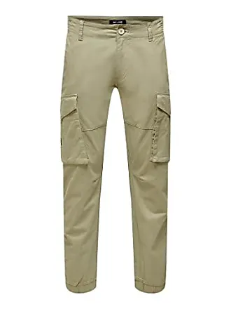 Pantalon cargo en coton Homme ONLY & SONS à prix dégriffé !