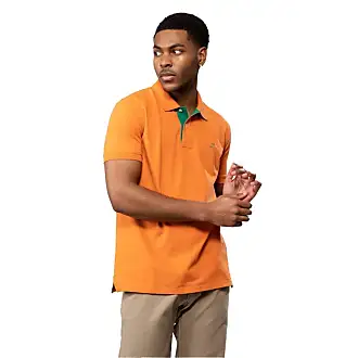 GANT TEXTURE V NECK - Pullover - pumpkin orange/orange 