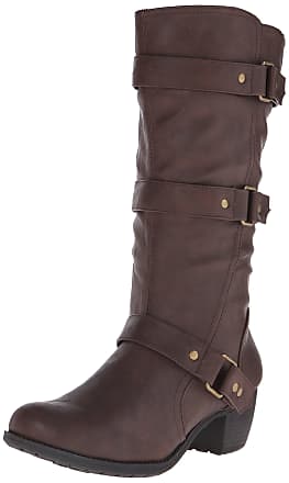 Easy Street Womens Barlow, Brown Textured, 6.5 W US