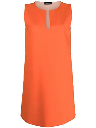 Fabiana Filippi halterneck bouclé-knit bodysuit - Orange