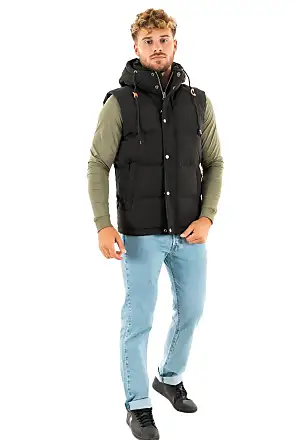 Men's - Everest Hooded Puffer Jacket in Jet Black
