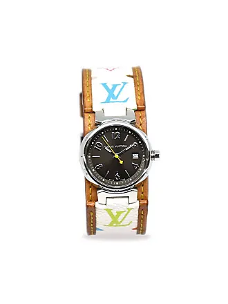 Pre-owned Louis Vuitton Tambour Chronograph Quartz Ladies Watch Q1322