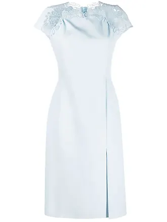 Ermanno Scervino lace-detail short shift dress - White