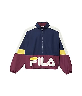 yellow and red fila jacket