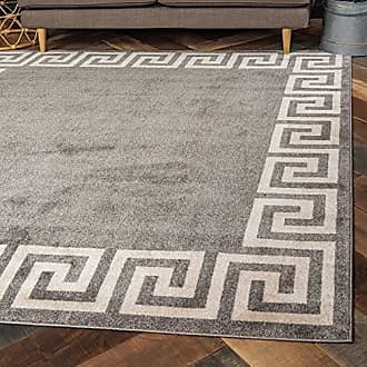 Unique Loom La Cabana Baracoa Rug Fume Gray/Brown 2' 7 x 10