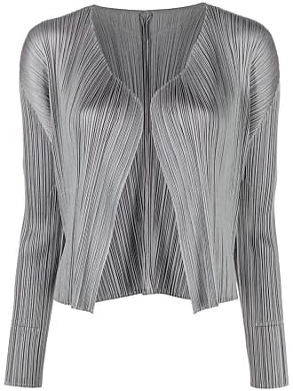 PLEATS PLEASE ISSEY MIYAKE Pleated Shirt In Grey ladies – Afashionistastore