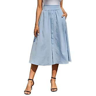 a line skirt high waist