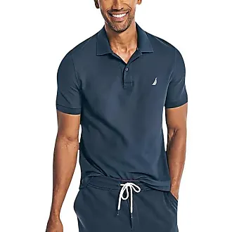  Nautica Mens Classic Fit Short Sleeve Performance Pique Polo  Shirt