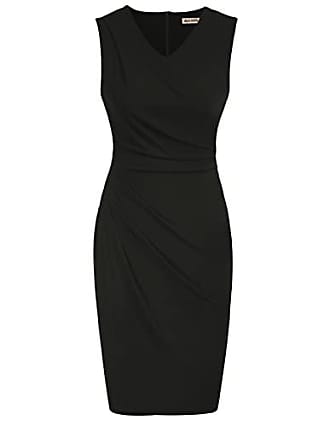 GRACE KARIN Damen Vintage Kleid Rockabilly Bleistiftkleid Business Kleider CL1230 
