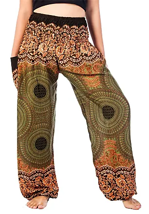 Buy LOFBAZ Harem Pants for Women Elephant Yoga Boho Hippie