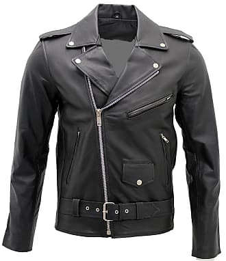 Mens Clothing Jackets Leather jackets Etro Biker Jacket With Cube Logo in Black for Men 