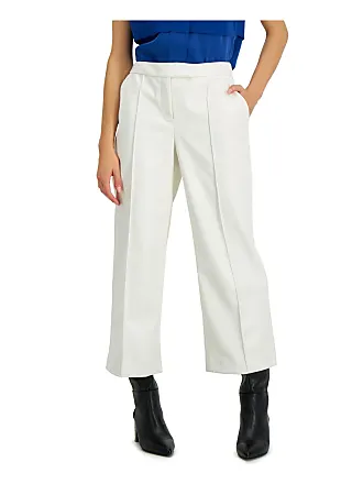 Alfani Womens Straight Leg Casual Trouser Pants 