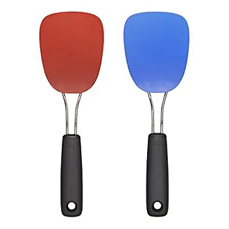 OXO Good Grips Silicone Spatula Set - Red/Seltzer - 2 Piece - One Size -  Free