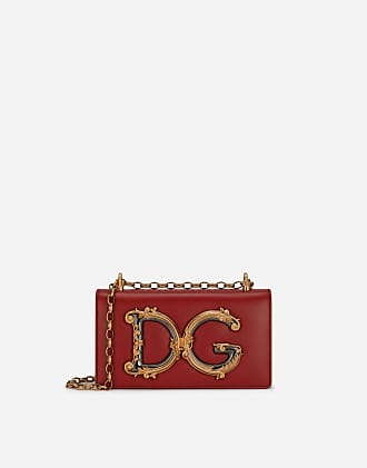 Clutches Dolce & Gabbana - Dauphine leather patch clutch