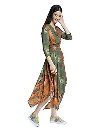 Femme Vêtements Robes Robes longues décontractées et dété 22SWVK35 Pantalons de costume Desigual en coloris Vert 