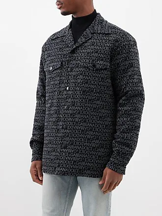 Dolce & Gabbana Monogram Jacquard Padded Overshirt