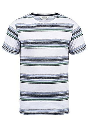 !Solid Malte Herren T-Shirt Kurzarm Shirt mit Streifen und Rundhalsausschnitt