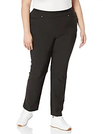 PGA TOUR Women's Pull-on Golf Pant with Tummy Control (Size  X-Small-xx-Large)
