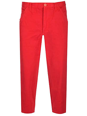 red skinny chinos mens