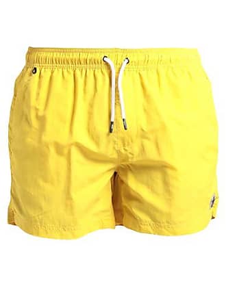 mens yellow bathing suit