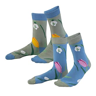 Burlington Socken in Blau Damen Bekleidung Strumpfware Socken 