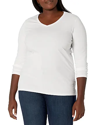  Just My Size Womens Plus Size Long Sleeve Tee