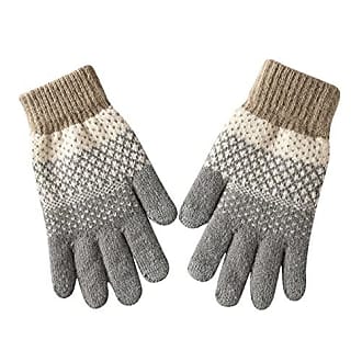Gants Homme M Gants d'hiver thermiques pour câble de conduite écran tactile  pour temps froid textos femmes gants chauds élastique manchette gants en