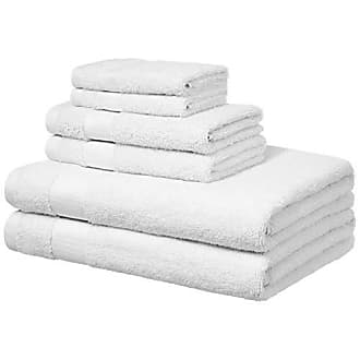 Forever White 2 Bath Basics Fade Resistant Towel Set 500gsm 