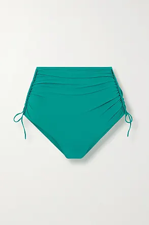 Blue Abstract Print Tie Side Bottom – Xandra Swimwear