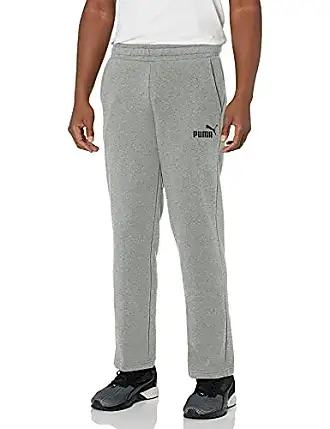 PUMA Men's Essentials Logo Fleece Sweatpants, Dark Gray Heather, Small :  : Clothing, Shoes & Accessories