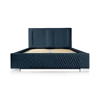 Cama 180 x 200 de sheesham macizo Stockholm