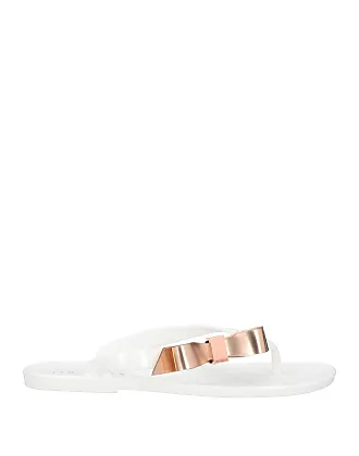 Buy Ted Baker London Women's Slide Sandal, White, 7 at Amazon.in