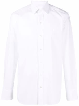 Tom Ford long-sleeved poplin shirt - men - Cotton - 42 - White