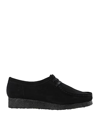 Black Clarks Women's Leather Slip-On Shoes | Stylight