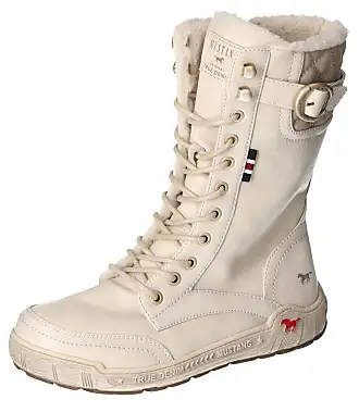 Mustang snowboots outlet off white