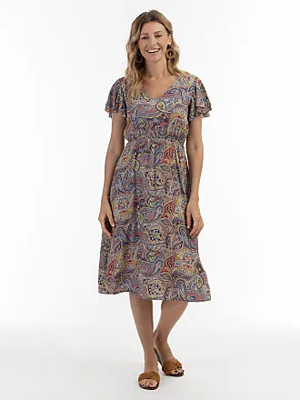Kleider mit Paisley-Muster Stylight −55% zu bis in | Shoppe Blau