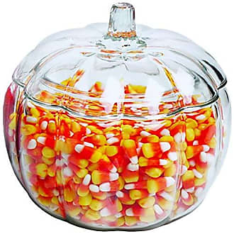 Anchor Hocking 85753 1 Qt. Stackable Glass Jar with Brushed Aluminum Lid -  6/Case