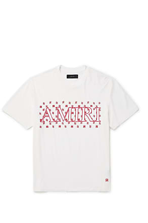 Amiri Size Medium Black Red Logo Tee Shirt