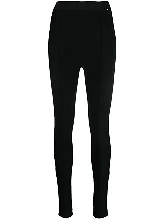 SPANX corrigerende imitatieleren legging zwart