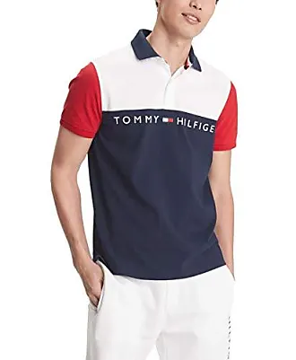 TOMMY HILFIGER Polo Shirt - WHITE MULTI