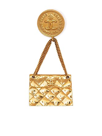 CHANEL Pre-Owned 1994 Bag Charm chain-link Necklace - Farfetch