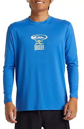 Quiksilver Everyday Long Sleeve Surf Rashguard Tee- Quarry, Mens UV Shirts