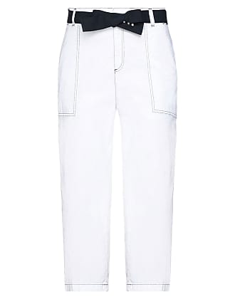 Damen Bekleidung Hosen und Chinos Capri Hosen und cropped Hosen Lovers Friends Baumwolle Micah Pant in Weiß 