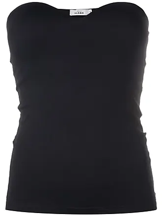 Strapless Fitted Top Black