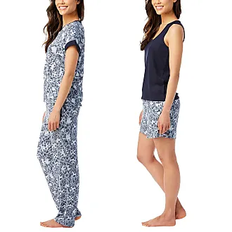 Lucky Brand Ladies' 3-Piece Button Front Pajama Set