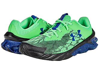 green and orange under armour shoes